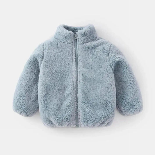 CozyCord Kids Plush Jacket – Warm Corduroy Toddler Coat for Boys & Girls (1–6Y)